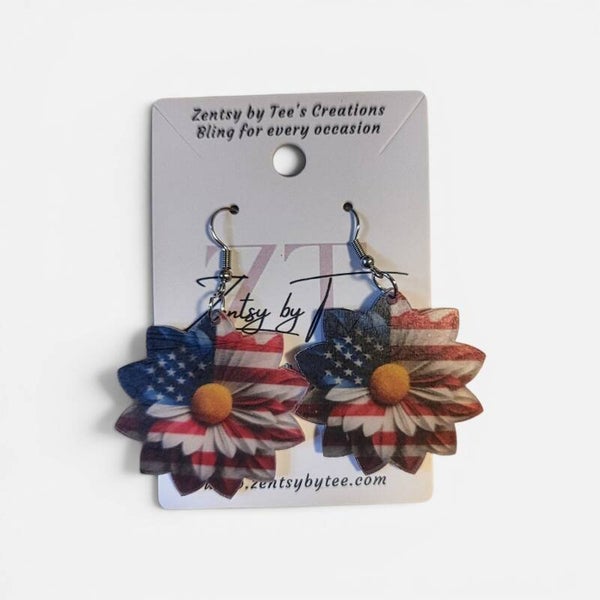Patriotic Earrings