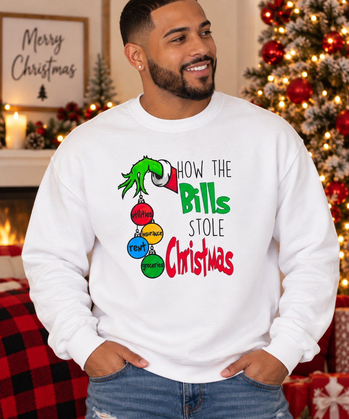 How the Bills Stole Christmas Sweatshirt