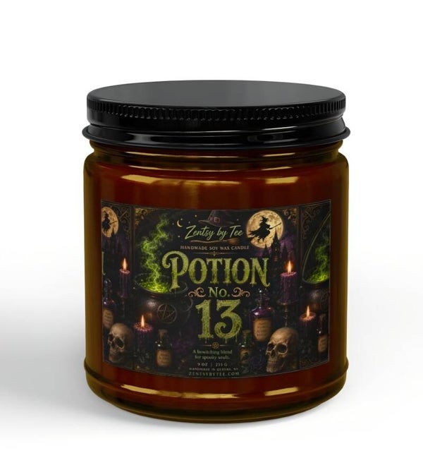 Potion No. 13 Halloween Soy Wax Candle/ 9oz.