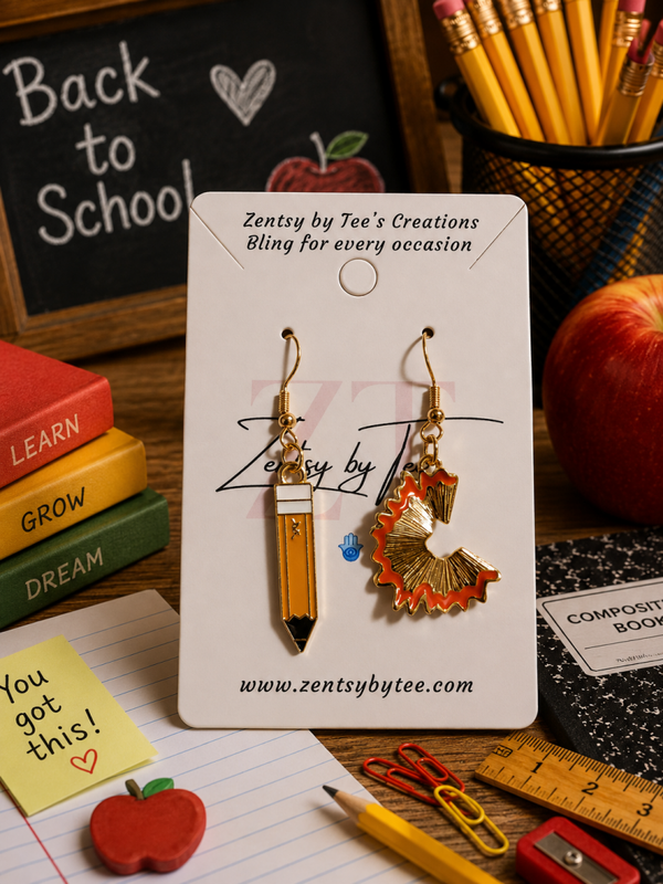 Back to School Earrings