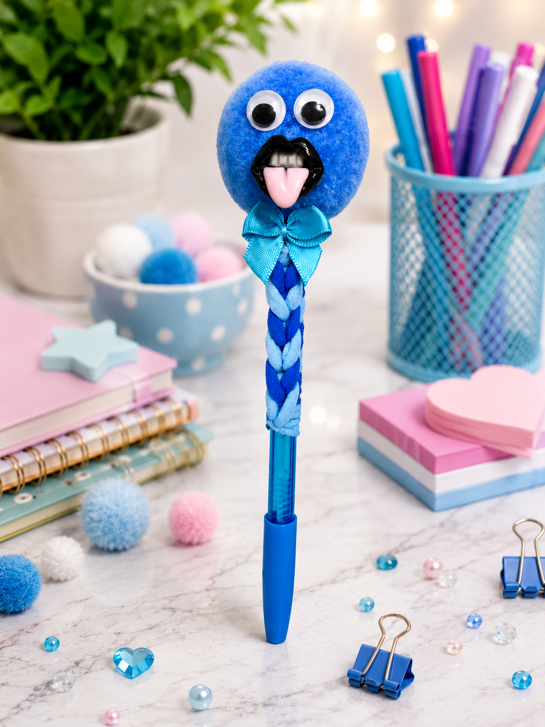 💙 Blue Goofball Pen