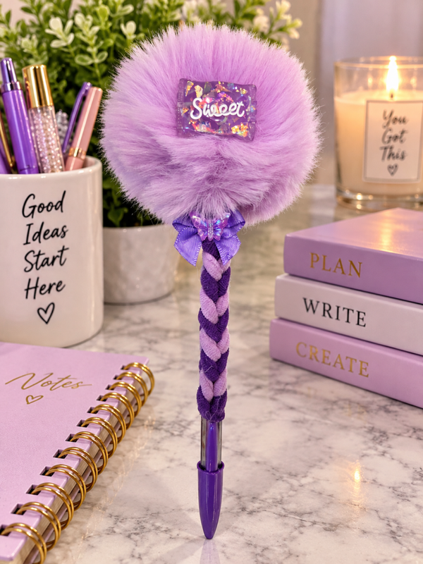 Purple Sugar Puff Pen