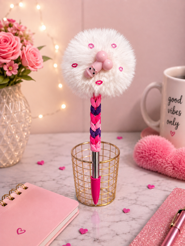 Fluffy Kisses Pen 💋