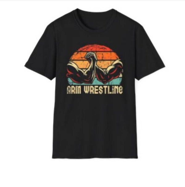 Vintage Arm Wrestling Unisex T-Shirt