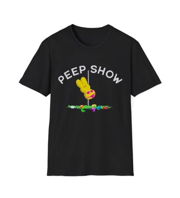 Peep Show Easter T-Shirt | Easter Chick Tee
