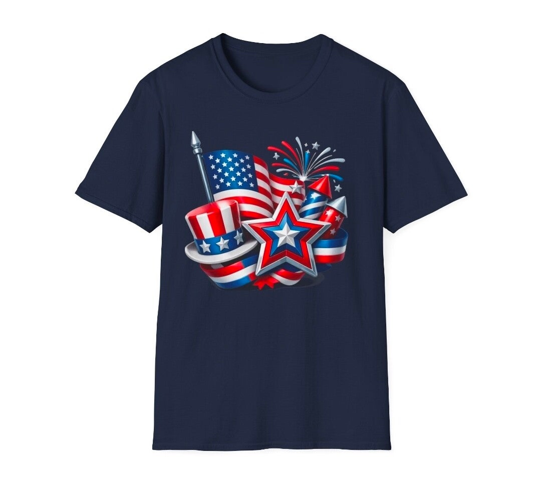 Patriotic Flag Tee | T-Shirt