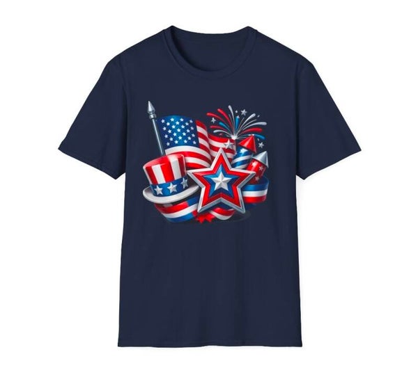 Patriotic Flag Tee | T-Shirt