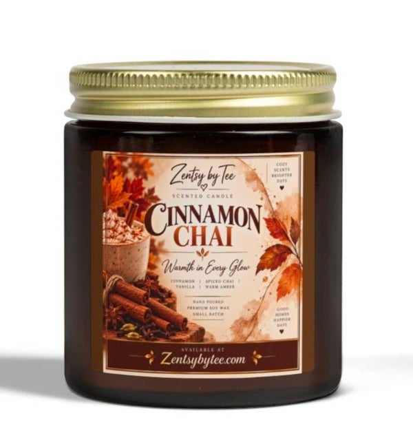 🍂 Cinnamon Chai Scented Candle 🍂