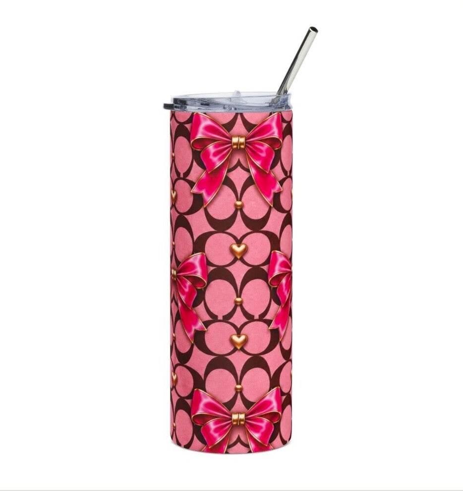 Pink Bow 🎀 20oz Tumbler
