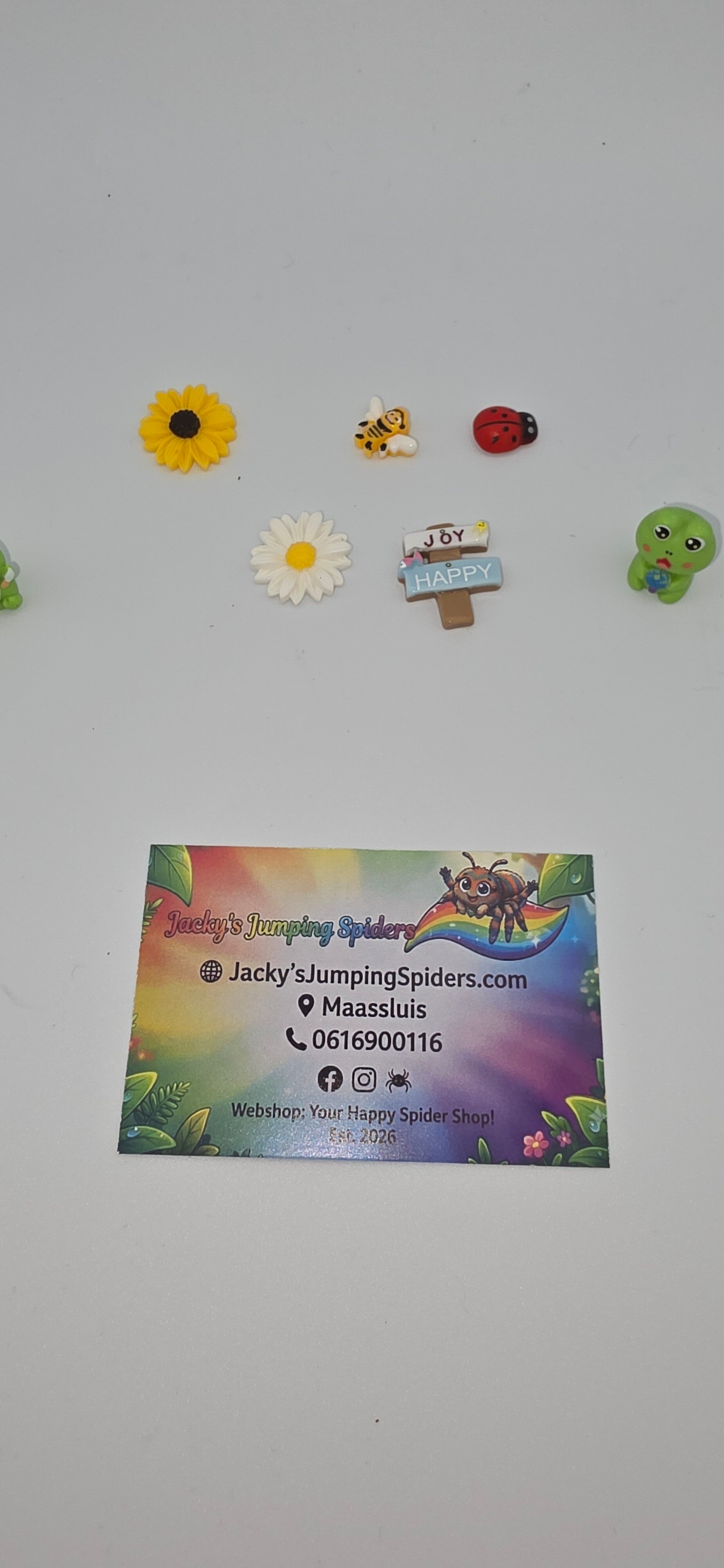 Decoratie "Bloem/Bij"