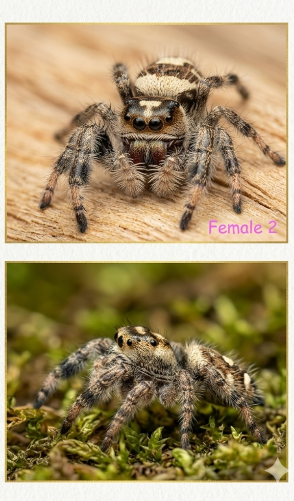 Phidippus Regius "White Bahama"