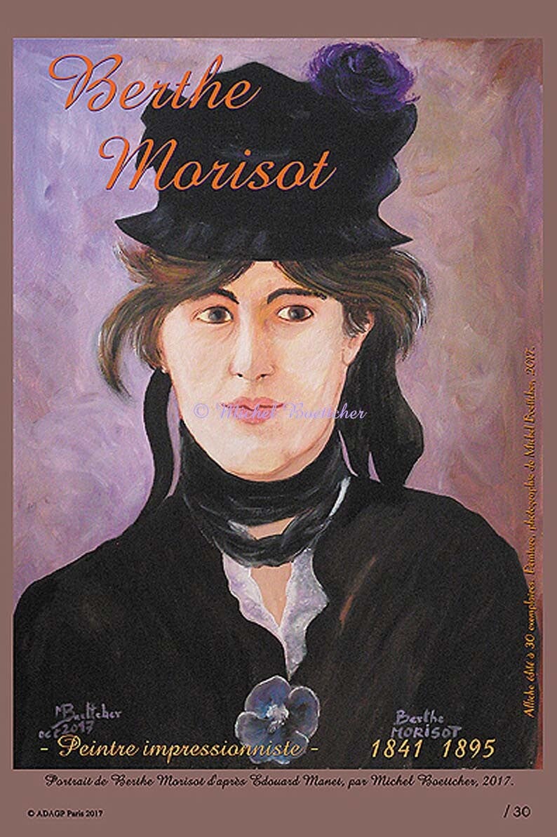 Affiche berthe Morisot
