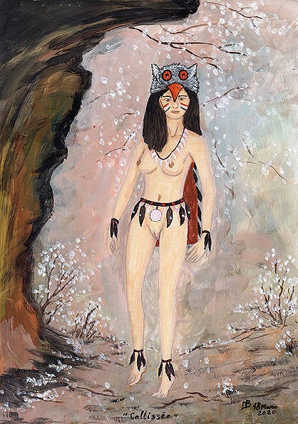 2020 059 Callissée acry/p 21x29cm 300€