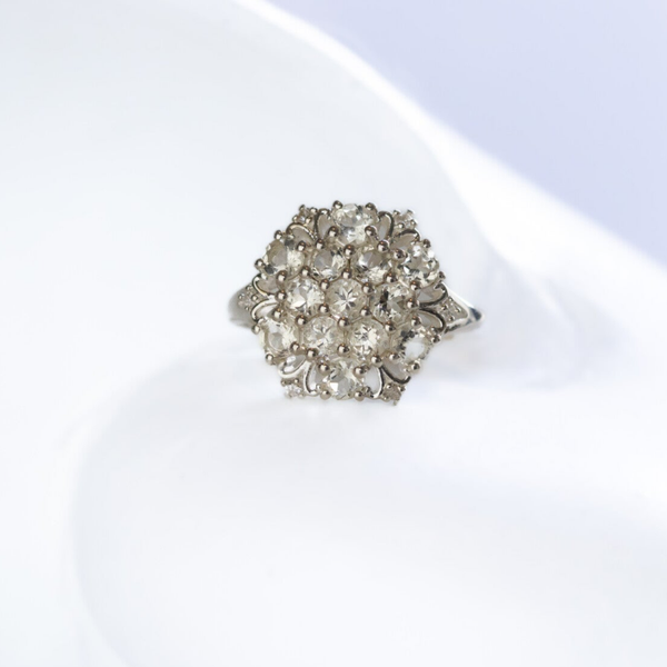 Silver serenite cluster
