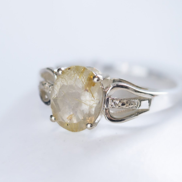 Silver Rutilated Quartz
