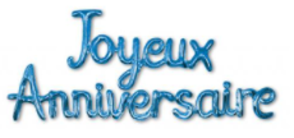 Ballon guirlande métallique anniversaire