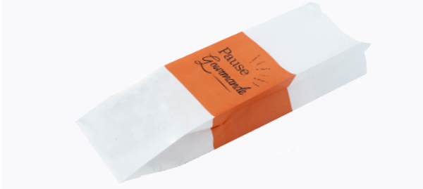 1000 sacs sandwich Pause Gourmande blanc