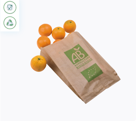 1000 sacs papier Agriculture Biologique