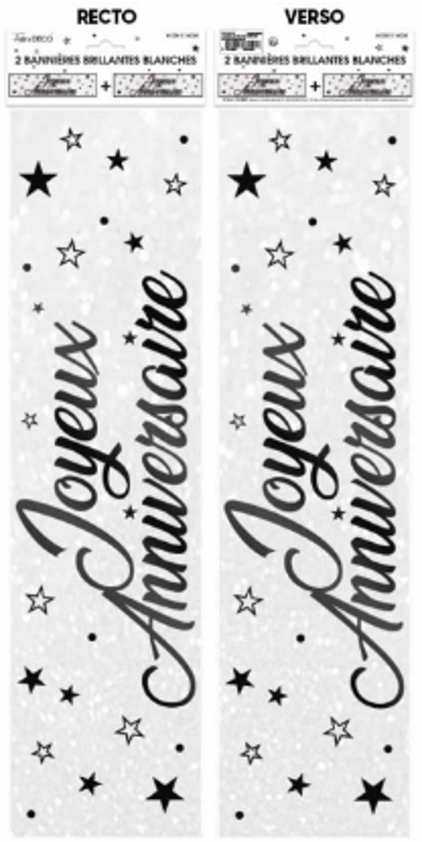Bannière Joyeux Anniversaire