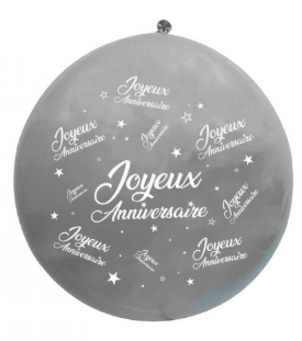 Ballon géant Joyeux Anniversaire 1m16