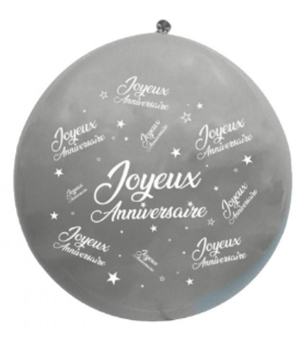 Ballon géant Joyeux Anniversaire 1m16