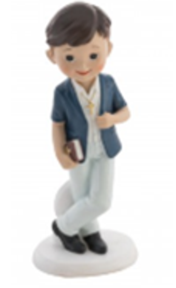 Figurine communiant avec bible