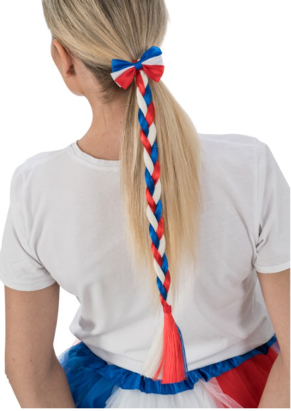 Natte et noeud supporter france