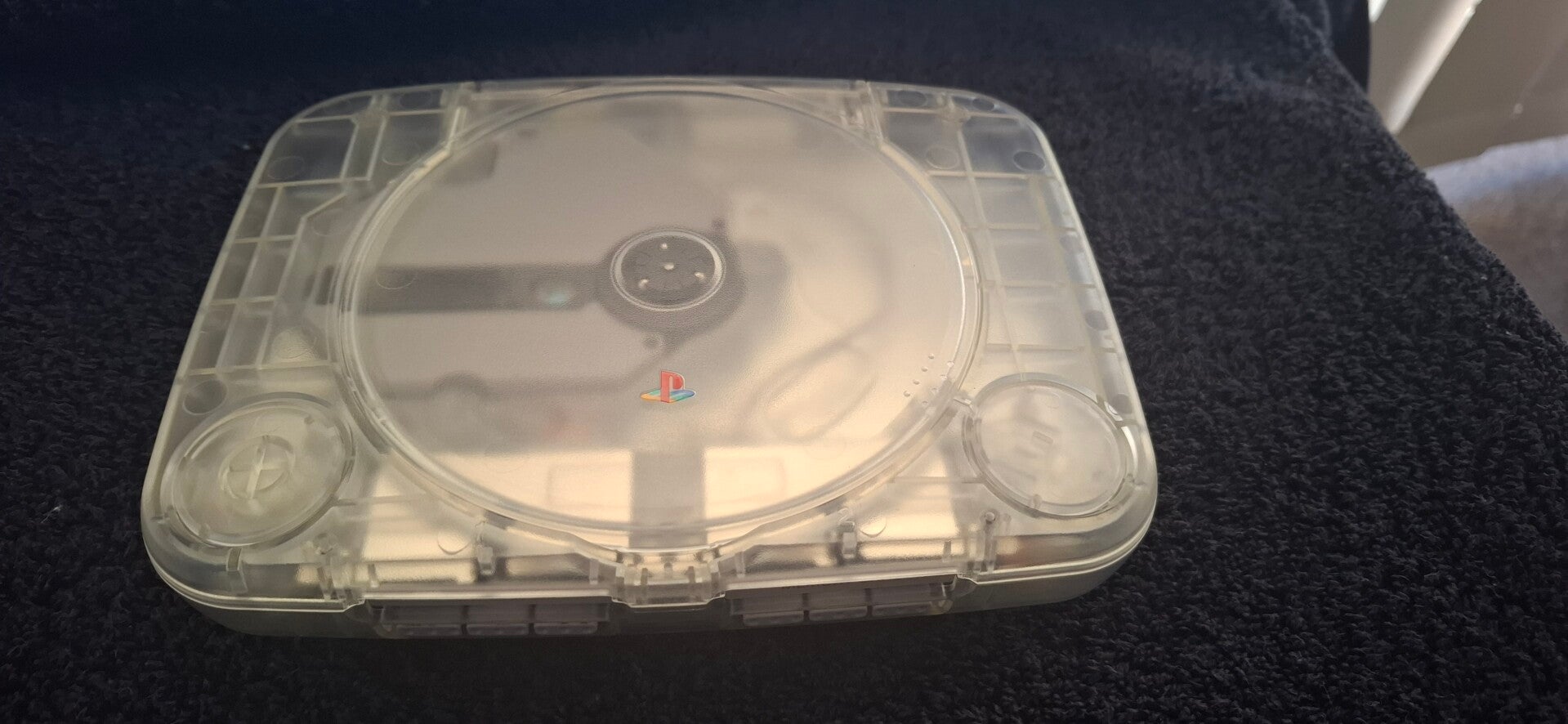 PSone (PS1 Slim) Console Region Free With Clear Case Mayumi v4 and MFO installed