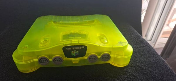 Nintendo 64 PAL Console with Internal HDMI and Custom Green Shell