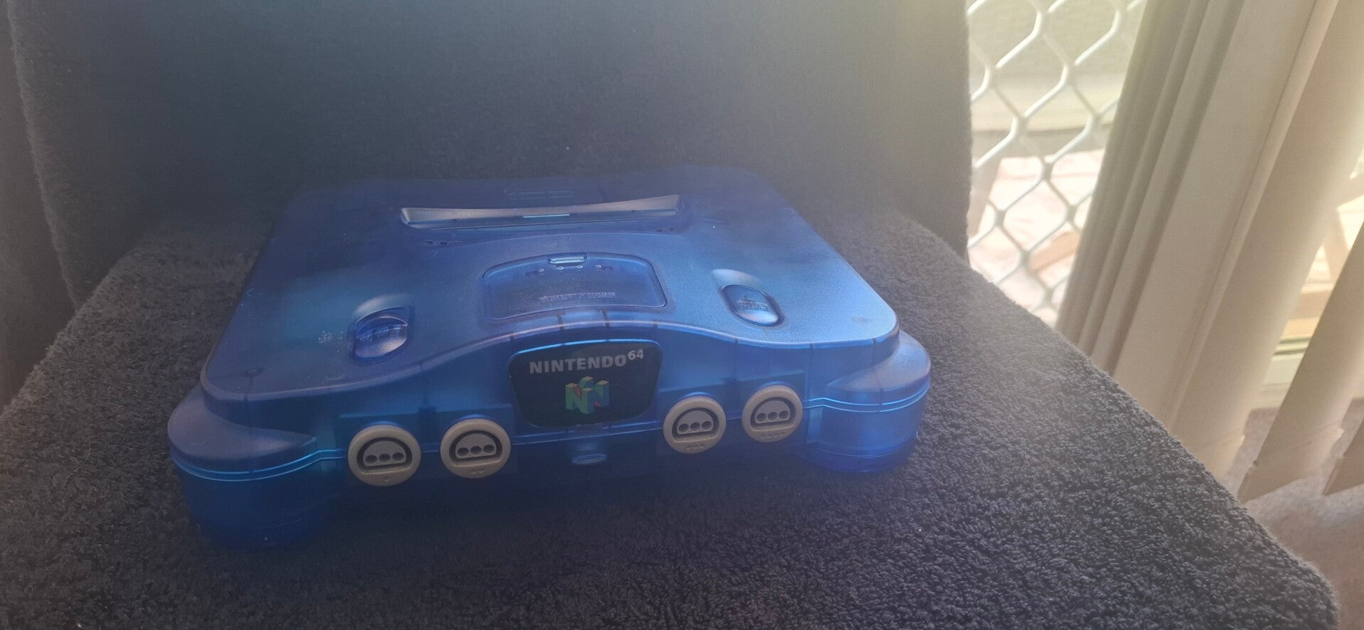 Nintendo 64 PAL Console with Internal HDMI and Custom Blue Shell
