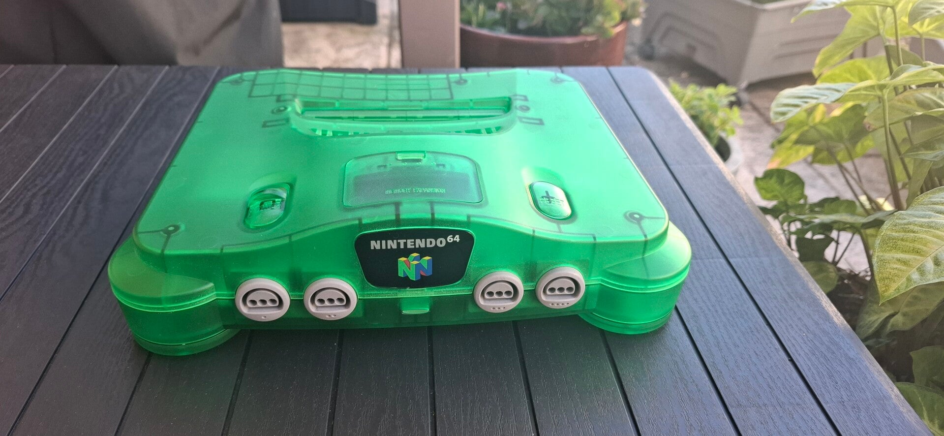 Nintendo 64 PAL Console with Internal HDMI and Custom Green Shell
