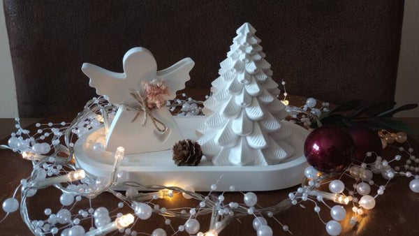 Weihnachtsteller Engel