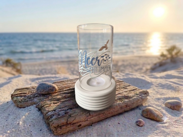 Windlicht - Meer geht nicht