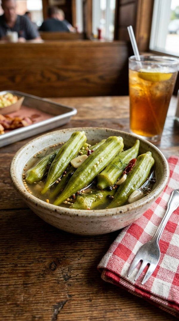 Bayou Pickled Okra