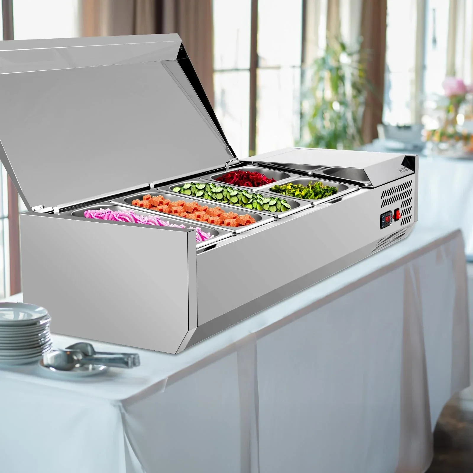 Refridgerated Condiment Station