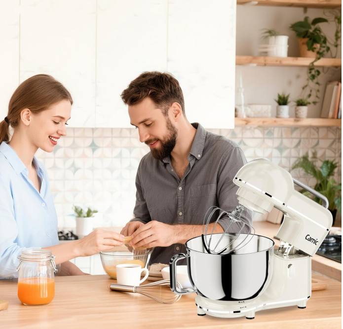 VEVOR Knetmaschine 1800W – 7,4L Küchenmaschine