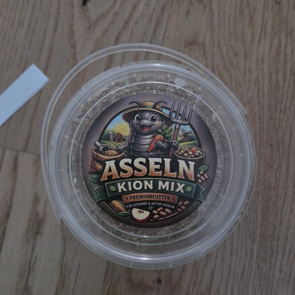 Hauptfutter für Asseln 50g