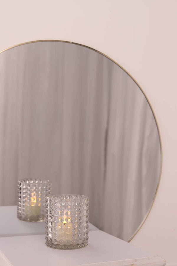 Photophores en verre colorés