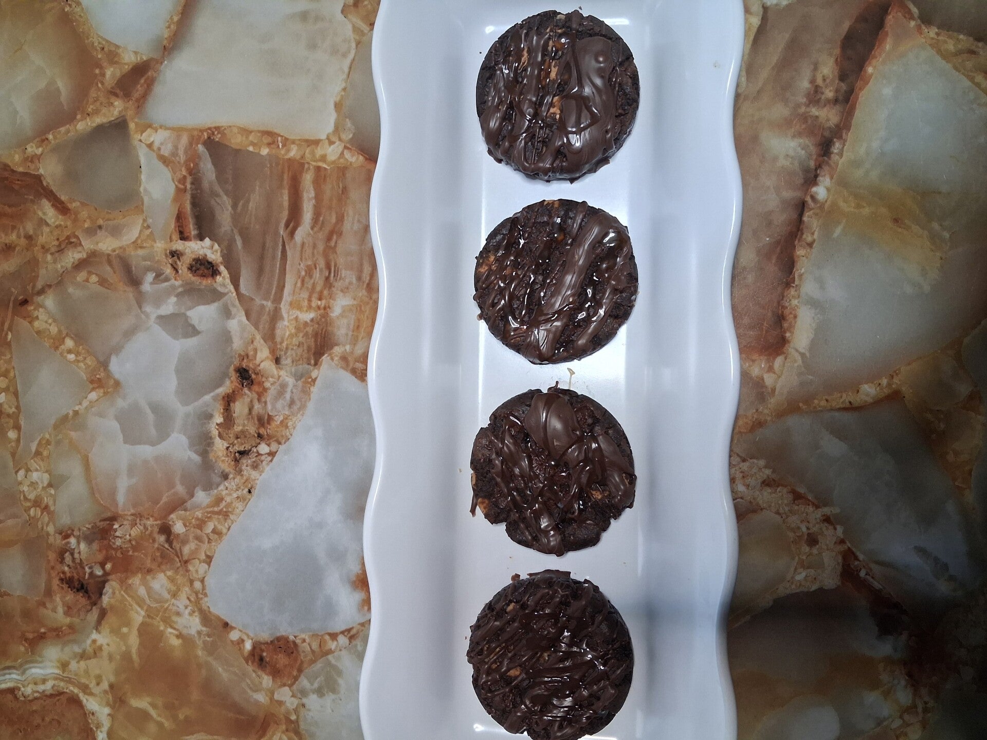 Double chocolate butter scotch