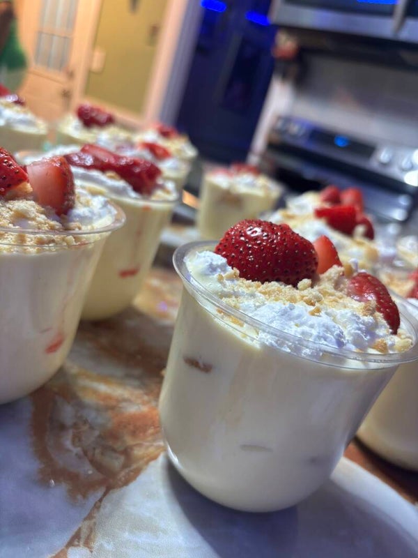 Biscoff banana pudding 