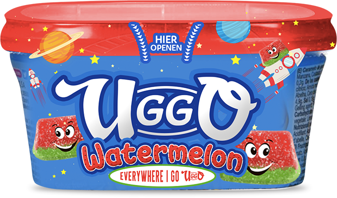 Candy Uggo Watermelon 12x200g