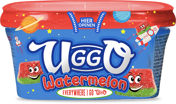 Candy Uggo Watermelon 12x200g