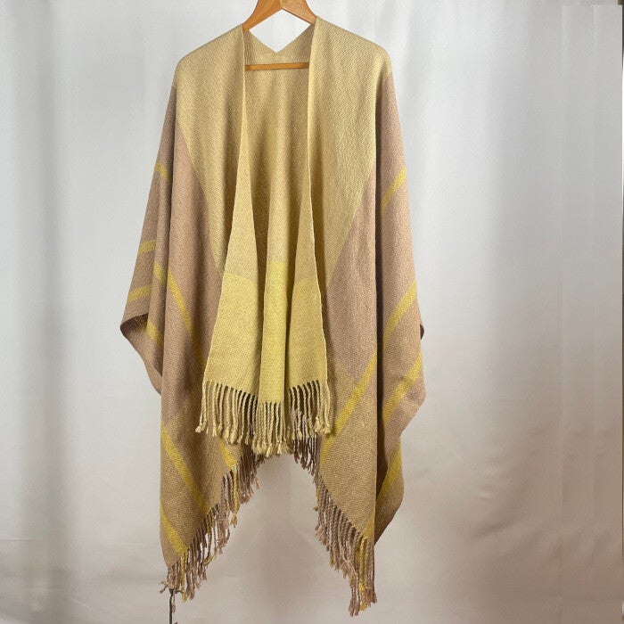 Grand poncho alpaga patel