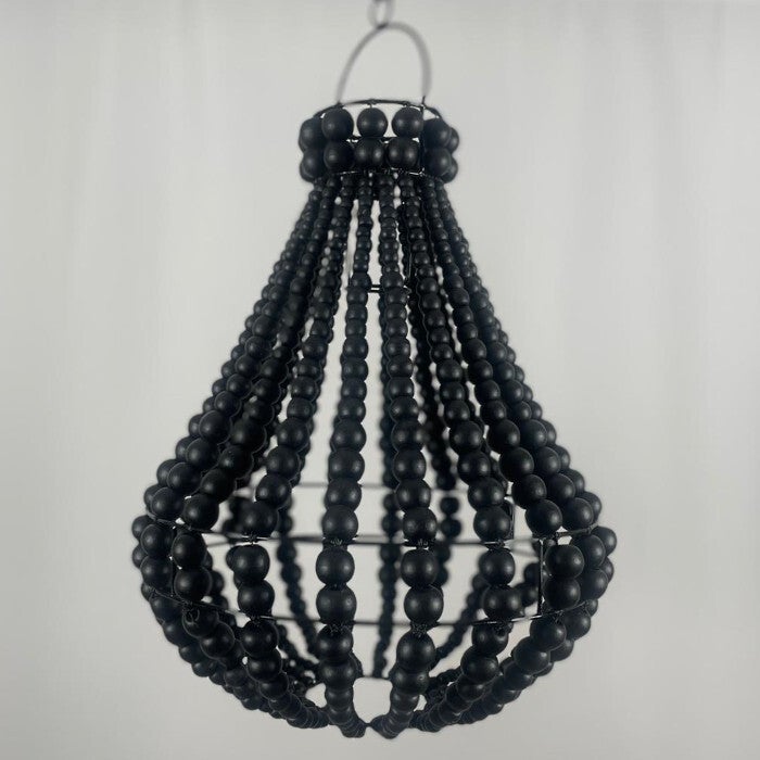 Lustre belle époque noir