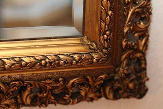 Spiegel mit Facettenschliff