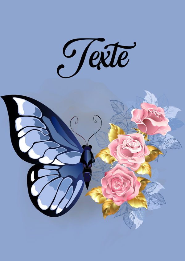 Papillon - Fleurs