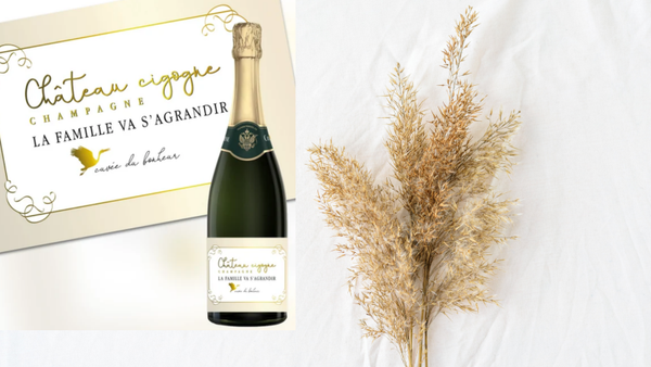Etiquette bouteille - Champagne