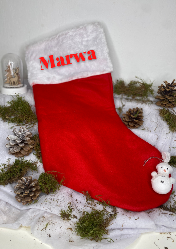 Chaussette de Noël - Traditionnelle