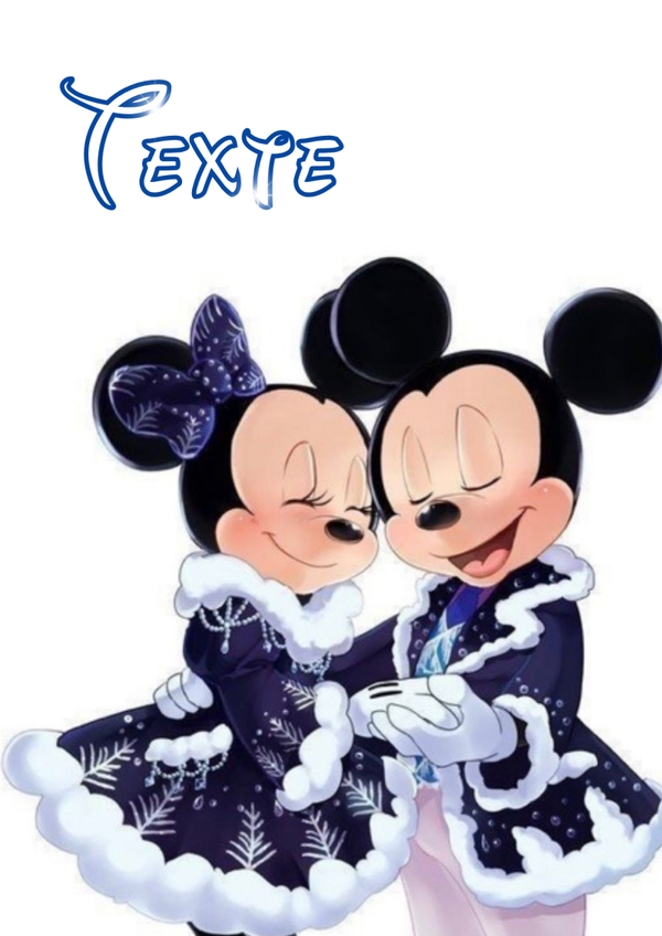 Mickey & Minnie - Noël