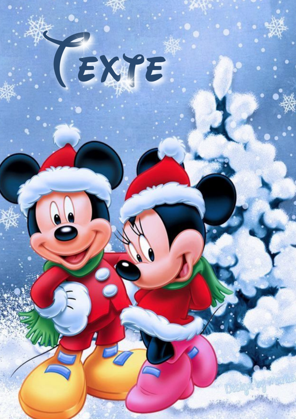 Mickey & Minnie - Noël